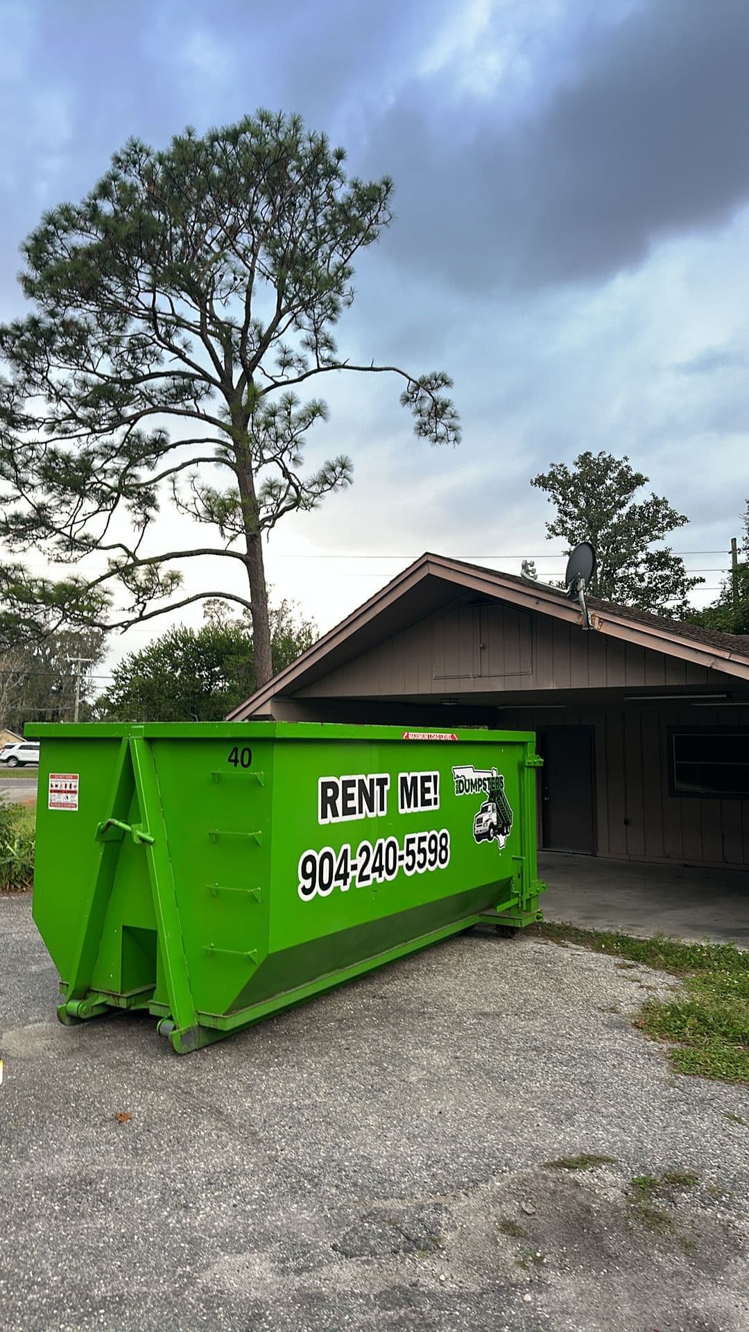Dumpster Rental in Middleburg, FL - 904 Dumpster